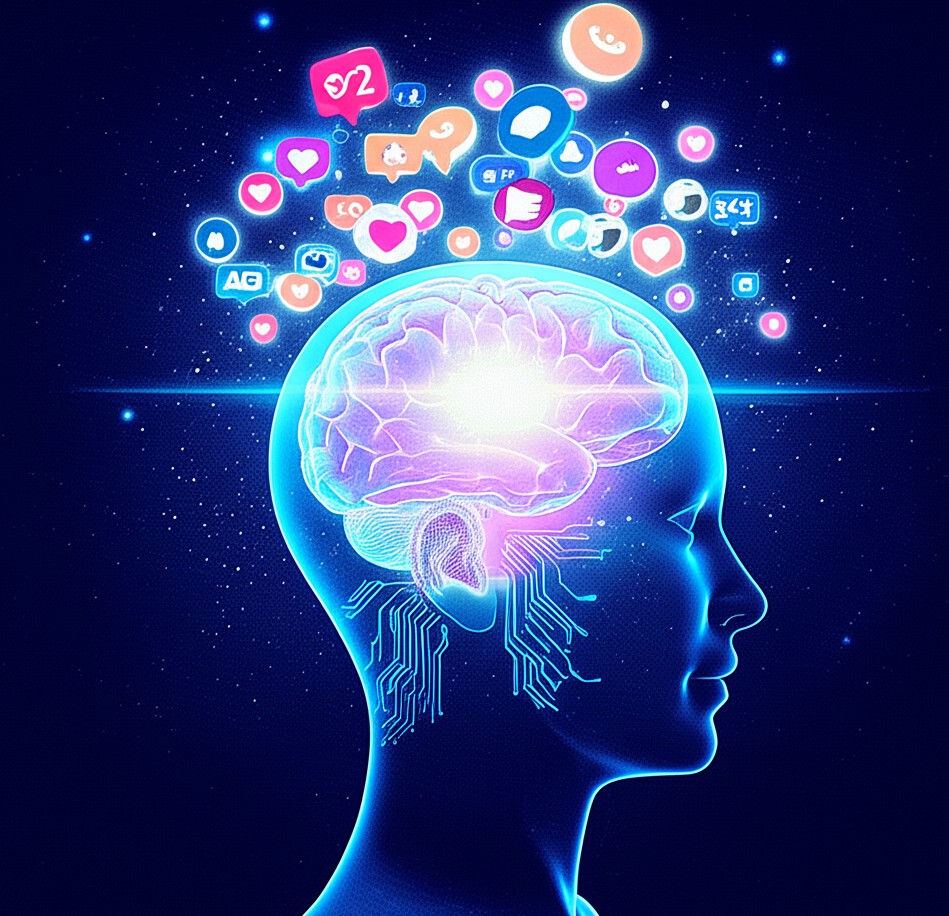 AI generating social media content
